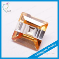 High quality beautiful multi-color square cut cz gemstone for jewelry